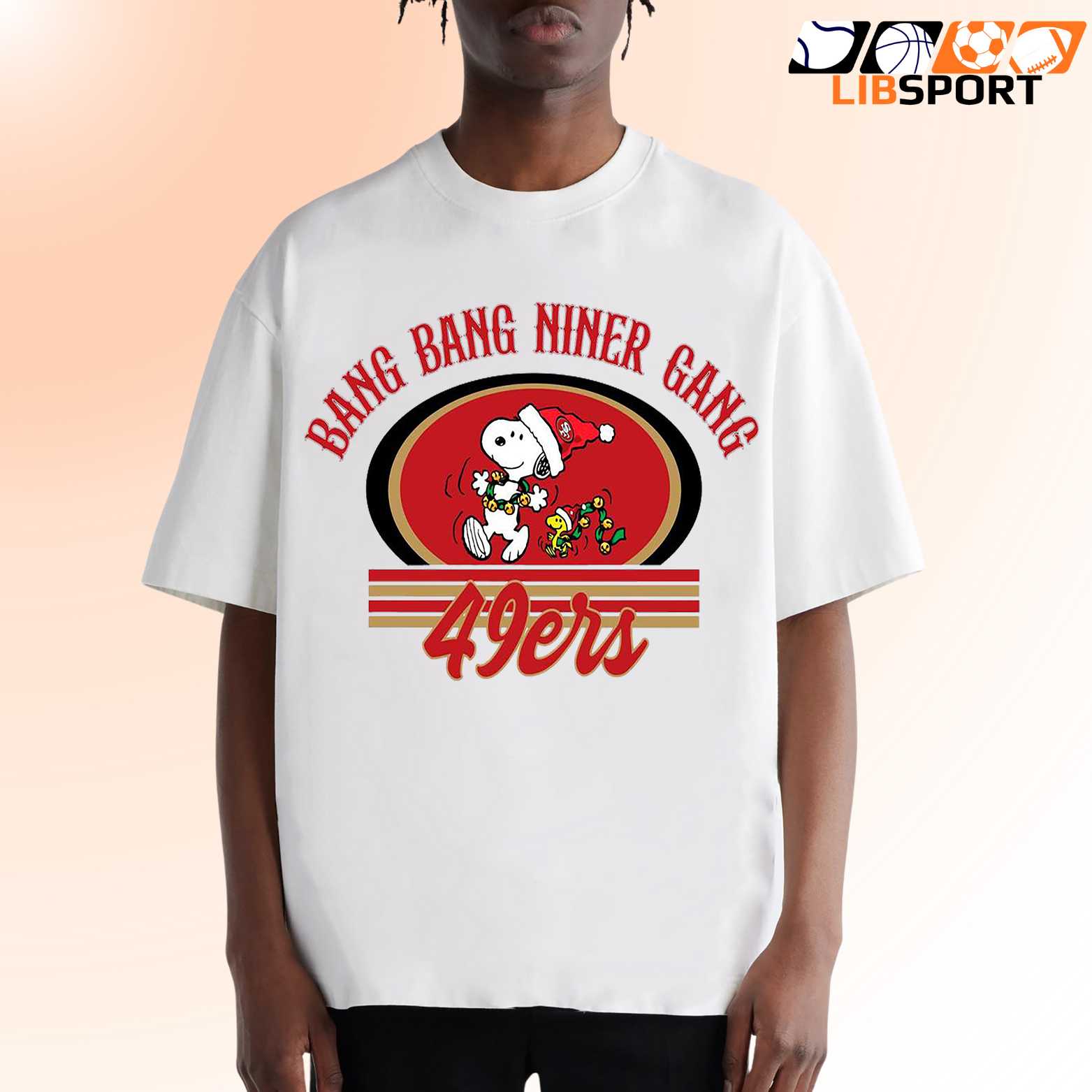 Funny Snoopy And Woodstock T-Shirt, San Francisco 49ers Shirt, Niner Gang Nfl Fan Tee